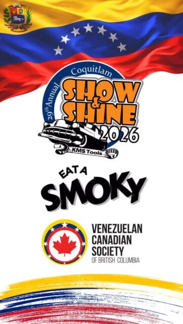 A huge thank you to KMS Tools, Coquitlam, for inviting us back for another year at the Show & Shine event! ❤️🇻🇪 We're grateful for your continued support. Thanks as well to our amazing volunteers and everyone who stopped by, donated, and helped us make a difference. Together, we bring hope!